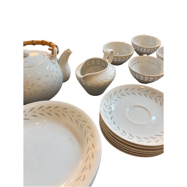 Vintage Seyei Fine China Cups, Bowls & Serving Dishes - 37 Pieces Collection For Sale - Image 9 of 12