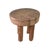 This remarkable vintage African milk stool is hand carved form one piece of wood by the Hehe Gogo people of Tanzania....