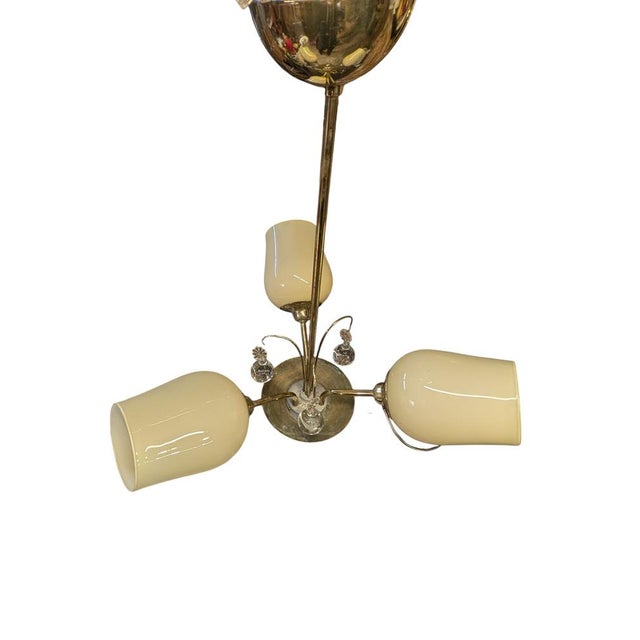 Mid-Century Modern Chandelier from Korumo Oy, 1950s For Sale - Image 3 of 10