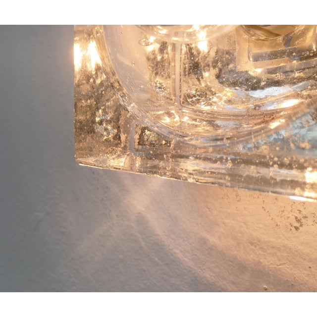 White Vintage German Space Age Type 310 Glass Wall Lamps by Ludwig Beilharz for MZ Müller & Zimmer Leuchten, 1970s, Set of 6 For Sale - Image 8 of 18