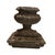 Vintage Weathered Cast Stone Garden Urn Planter on Stepped Square Pedestal Base For Sale In West Palm - Image 6 of 12