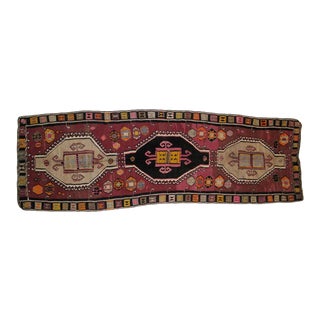 1900's Antique N.West Persian Kilim, 4'8" X 14'3" For Sale