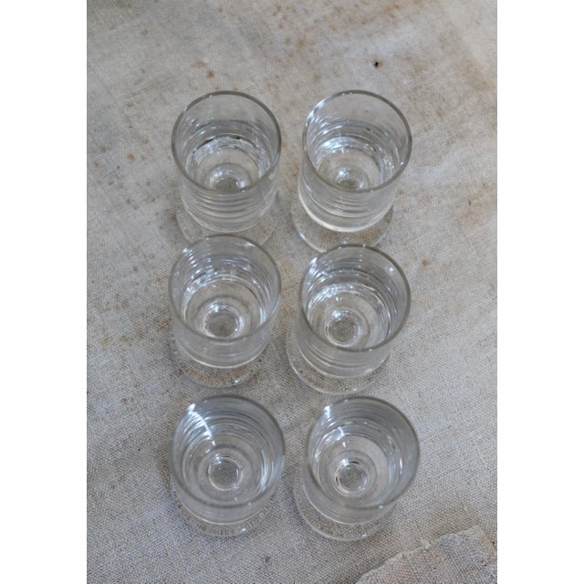 1990s Vintage Liqueur Glasses from Luminarc, 1990s, Set of 6 For Sale - Image 5 of 5