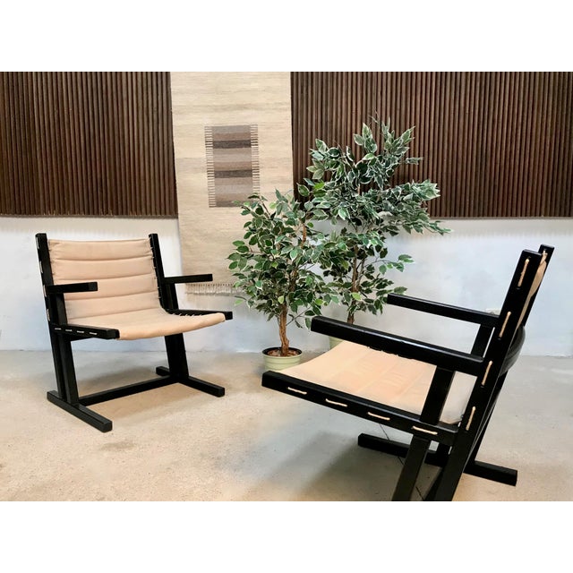 Rope Skid-Base Armchairs from Casala, Set of 2 For Sale - Image 13 of 18
