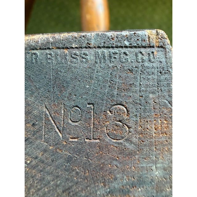 Antique Robert Bliss & j.h. O'Neil Wooden Hand Screw Clamps - Set of 3 American Woodworking Tools For Sale In Providence - Image 6 of 8