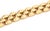 Mid 20th Century Three Row 14k Yellow Gold Bar Link Bracelet For Sale - Image 4 of 8