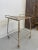 Vintage Cart 2 Tier with Rack on bottom. Clear Wheels. Vintage Condition Consistent with Age Dimensions. 18 W ; 16 D ; 24 H