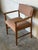 Oak Armchair With Upholstered Seat Danish Mid-Century Modern Vintage For Sale In Los Angeles - Image 6 of 10