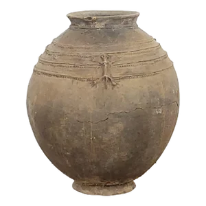 Large Indonesian Earthenware Water Jug, 19th Century or Earlier