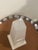 Mid-Century Modern Oblisque White Marble For Sale - Image 3 of 8