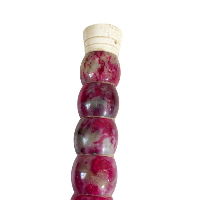 Chinoiserie Soapstone and Bone Calligraphy Brush 13.5" H For Sale In New York - Image 6 of 9