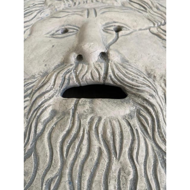 Vintage Mouth of Truth Wall Sculpture by Domenico Persiani, Rome For Sale - Image 12 of 13