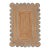 Light Blue Scallop Jute Hand Made Rug - 2'x4' For Sale - Image 9 of 9