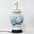 Pair of Vintage Blue and White Ceramic Ginger Jar Table Lamps For Sale - Image 10 of 13