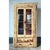 Vintage Distressed Wood and Glass Cabinet For Sale - Image 12 of 12