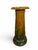 Ceramic Antique Brush-McCoy Blended Glaze Iris Majolica Pedestal For Sale - Image 7 of 7