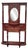 Edwardian Light Oak Hall Stand with Mirror For Sale