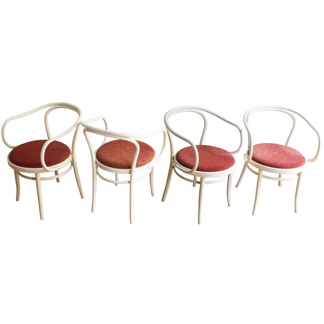 Bentwood Armchairs by Antonín Šuman for Ton, Czechoslovakia, 1988, Set of 4 For Sale - Image 18 of 18