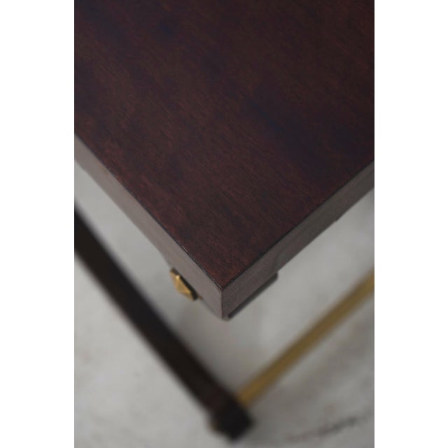 Henredon Henredon Hollywood Regency Console Hall Foyer Table For Sale - Image 4 of 12