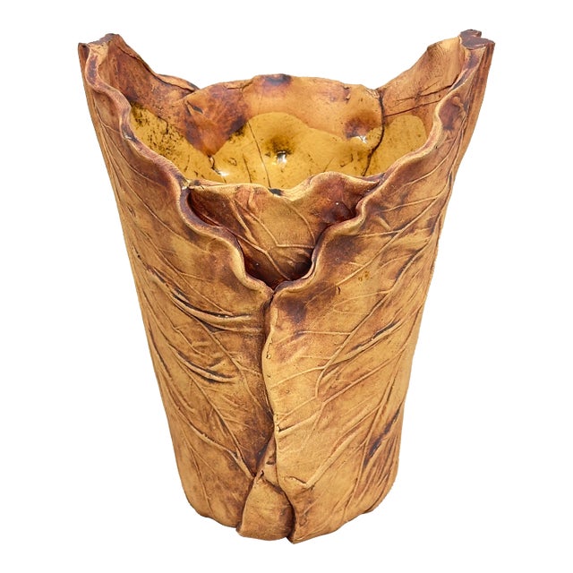 Vintage Terracotta Vase For Sale