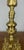 Vintage French Brass Ornate Decorative Candleholder For Sale - Image 3 of 10