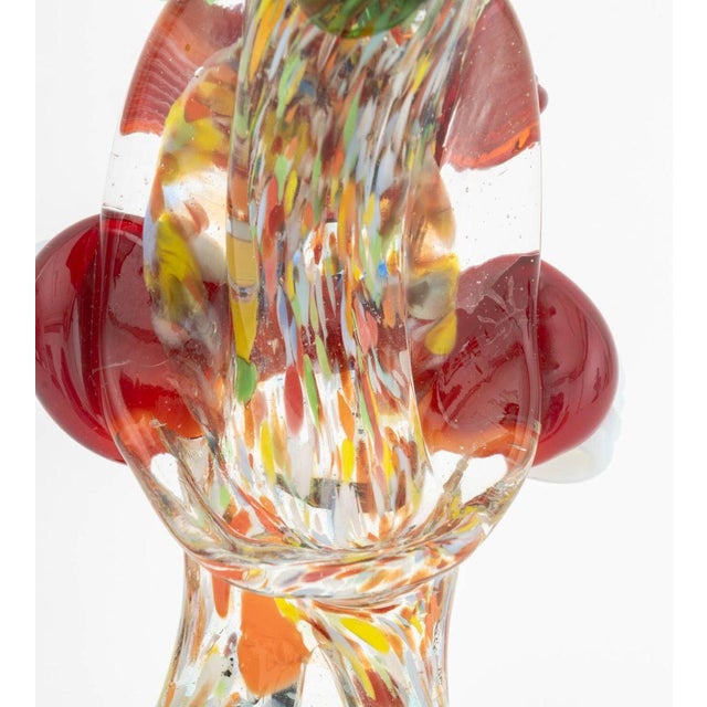 Murano Art Glass Clown Sculptures, 2 For Sale - Image 15 of 17