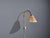1950s Mid-Century Modern Ajh, Swedish Modern, Adjustable Wall Light, Brass, Pleated Fabric For Sale In New York - Image 6 of 14