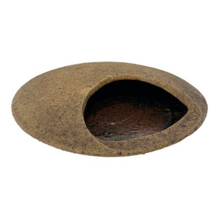 Mid-Century Brazilian Modern Ceramic Flying Saucer Ashtray or Catchall, 1960s For Sale