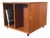 Danish Modern Teak Book + Record Cube, 1960s For Sale