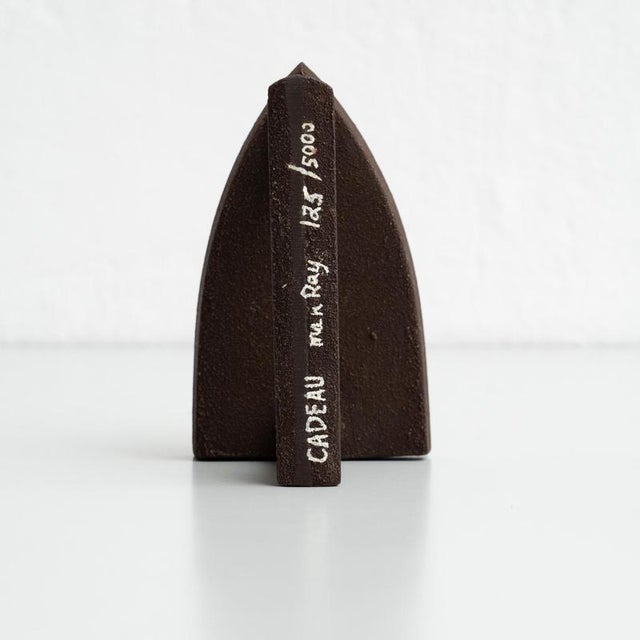 Man Ray, Le Cadeau Surrealist Sculpture, 1974, Iron For Sale - Image 8 of 16