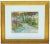 Woodland Path is an original watercolor on paper by Mc Boisson, likely created in the late 20th century. The composition...