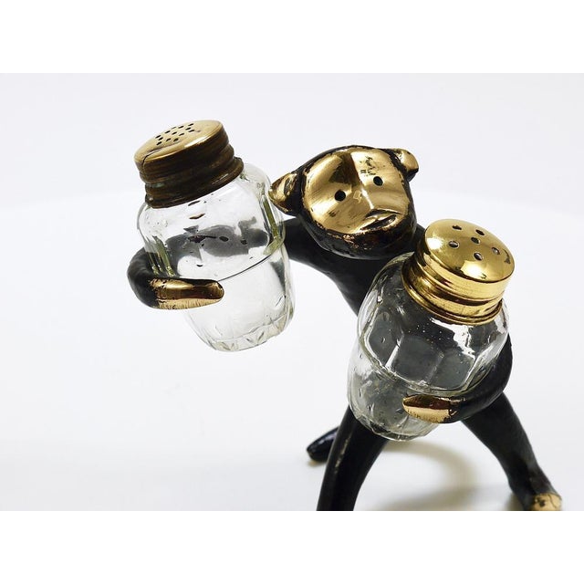 Monkey Salt and Pepper Shakers by Walter Bosse for Herta Baller, Austria, 1950s For Sale - Image 6 of 17