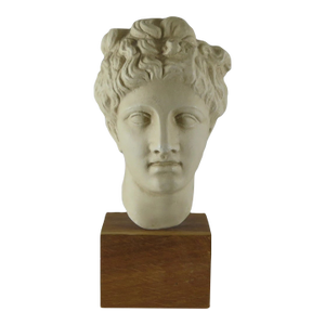 Greek 1960s Plaster Bust of Hygenia