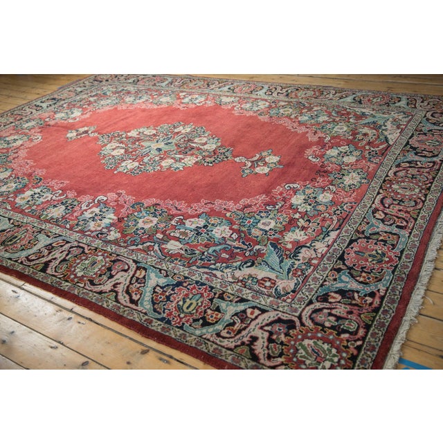 Vintage Arak Carpet 9'2" X 12' For Sale - Image 14 of 15
