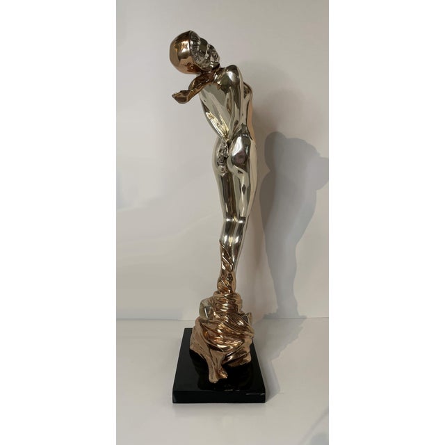 Late 20th Century Signed Federico Carduna Bronze Sculpture Limited Ed. 278/500 For Sale - Image 11 of 14