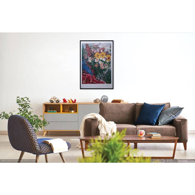 Marc Chagall, The Woman and the Bird, Lithograph For Sale - Image 8 of 9