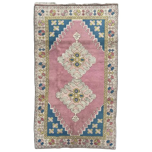 Vintage Turkish Kars Rug For Sale