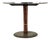 Round Black Diner Table, USA, 1950s For Sale
