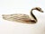Vintage French Silver Plated Swan Knife Rest by Oliver Saint Honore, 1950s, Set of 6 For Sale - Image 4 of 9