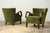 Danish Art Deco Lounge Chairs by Alfred Christensen, Walnut & Mohair, 1940s For Sale In New York - Image 6 of 18