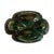 Late 19th Century Late 19th Century Lavender and Yellow Shell 4-Compartment Majolica Dish For Sale - Image 5 of 8