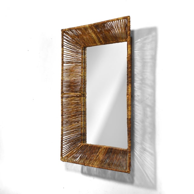 Mid 20th Century Raymor Wall Mirror attributed to Arthur Umanoff For Sale - Image 5 of 9