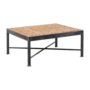 18th Century Spanish Door Top Coffee Table
