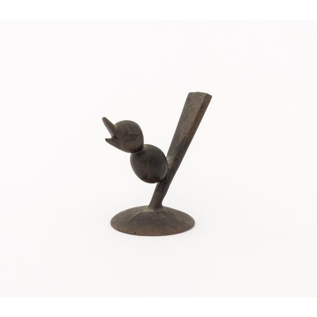 Art Deco Werkstatte Hagenauer Vintage Art Deco Figural Bronze Sculptures, 3 For Sale - Image 3 of 7