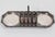 1910s Antique English Cheltenham Epns Silverplate Toast Rack and Jam Server For Sale - Image 5 of 7