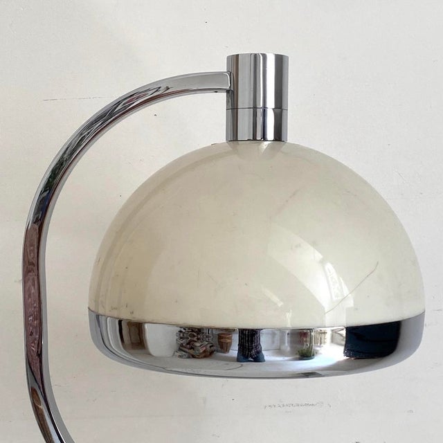 Chrome and Acrylic Glass Lamp attributed to Franco Albini, Italy, 1970s For Sale - Image 10 of 13