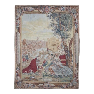 Le Concert d'Avril (Woollen) Silkscreen Tapestry - 244 X 182 Cm (8'0" X 6'0") - Requires Rod Size 5 For Sale
