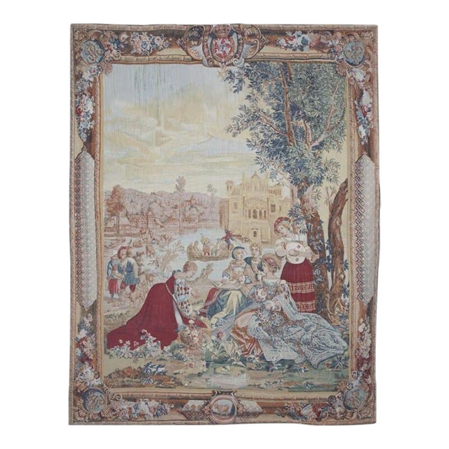 Le Concert d'Avril (Woollen) Silkscreen Tapestry - 244 X 182 Cm (8'0" X 6'0") - Requires Rod Size 5 For Sale