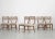 Mid-Century Modern Cherry Wood Dining Chairs by Melchiorre Bega for Bega Bologna , 1950s, Set of 6 For Sale - Image 3 of 18