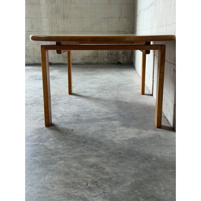 Oak Coffee Table Mid-Centuryl Modern Mid-Century Modern 1970s For Sale - Image 10 of 11